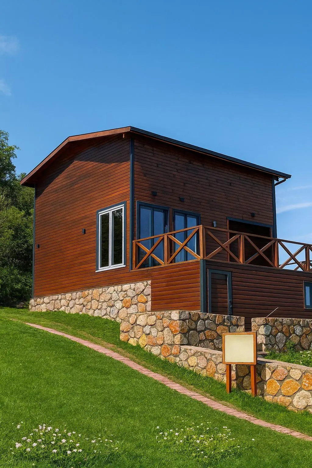 Kafkas Tiny House Kaliteli Ahşap İşçiliği