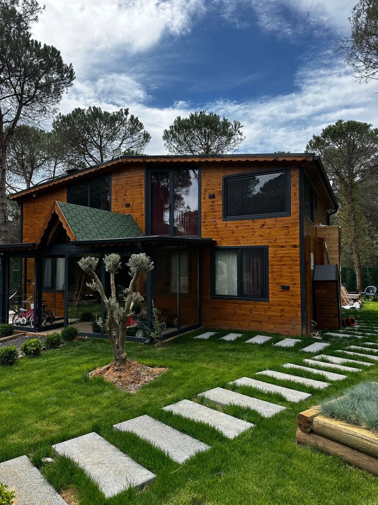 Şile İmrenli Yerinde 100 m2 Ahşap Ev Projesi