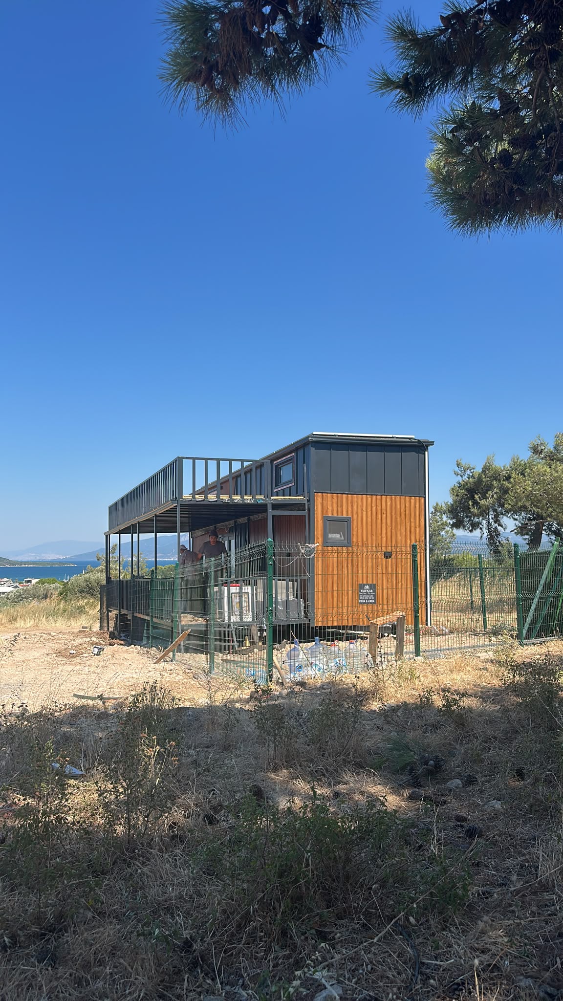 İzmir / Urla Verandalı 2+1 Tiny House Projemiz