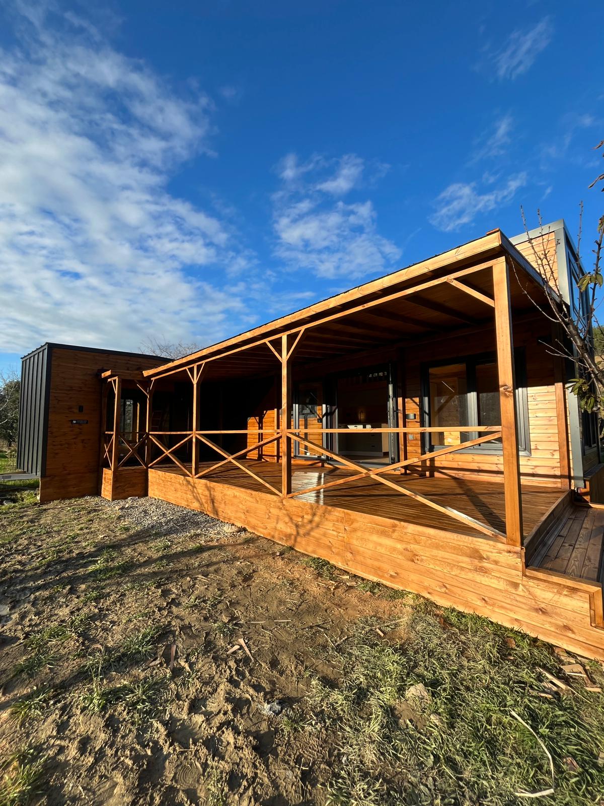 Edirne / Keşan L Köşe Tiny House 4+1 Projemiz