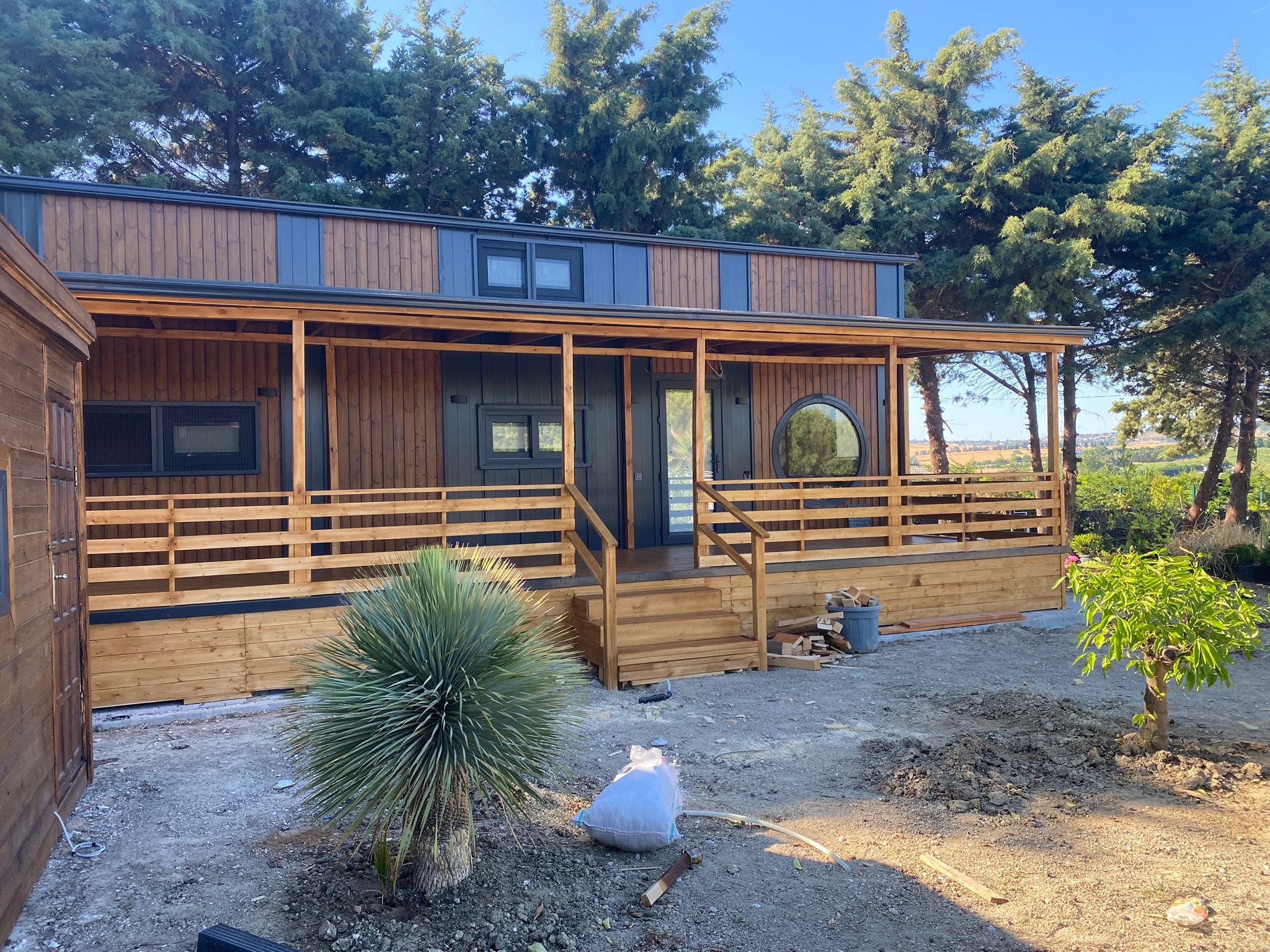 Silivri Kış Bahçeli Tiny House 2+1 Projemiz