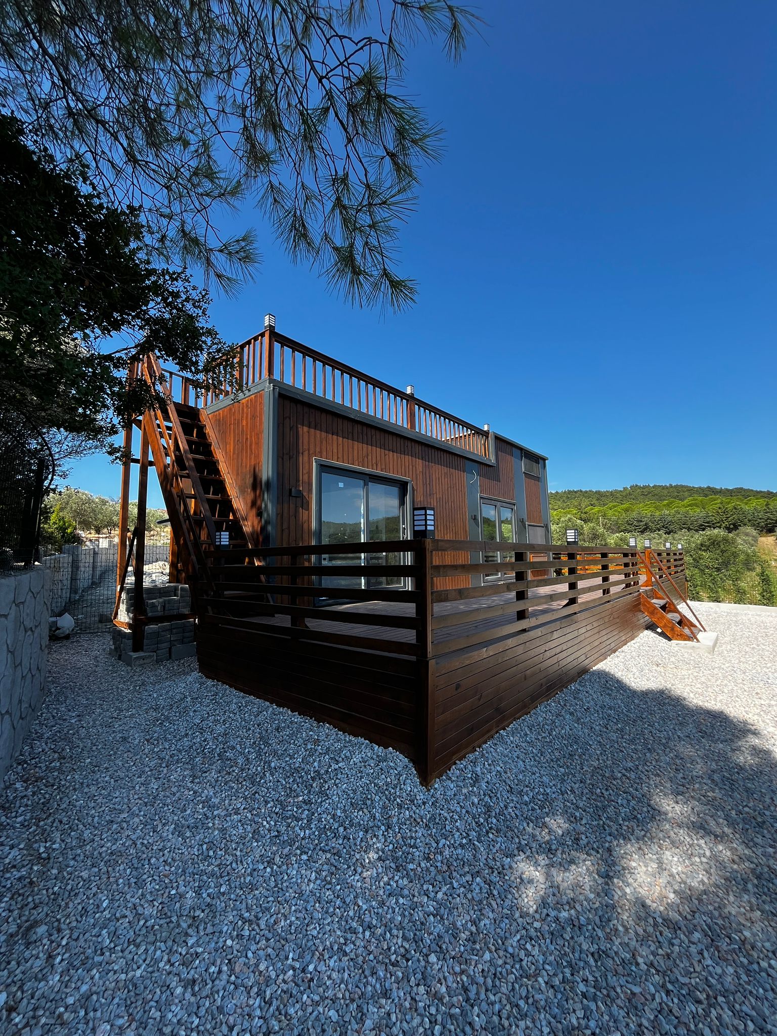 İzmir / Urla Teras Balkonlu 1+1 Tiny House Projemiz