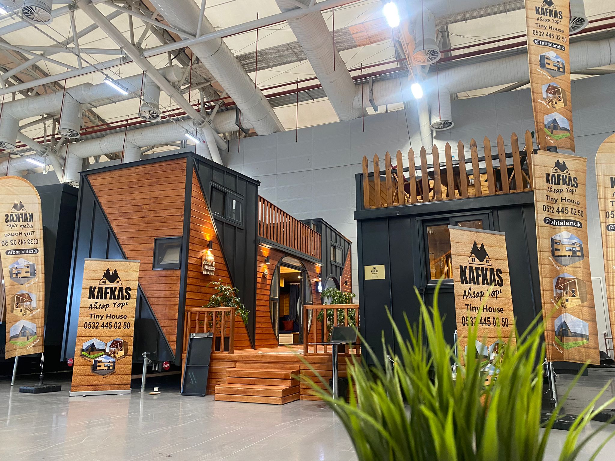 Yenikapı Fuar Alanı Teraslı Türkiye'de İlk Tiny House Modeli Görsel 1