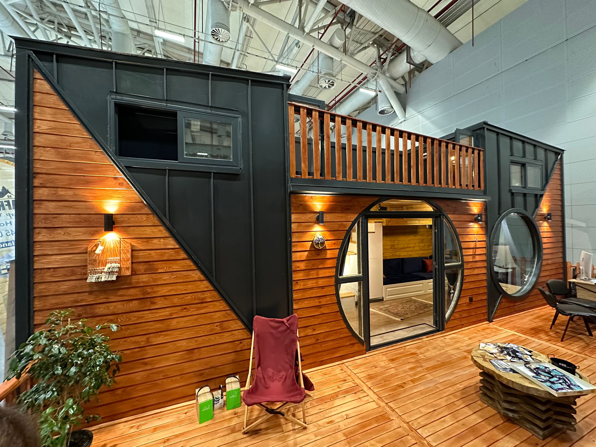 Yenikapı Fuar Alanı Teraslı Türkiye'de İlk Tiny House Modeli Görsel 2